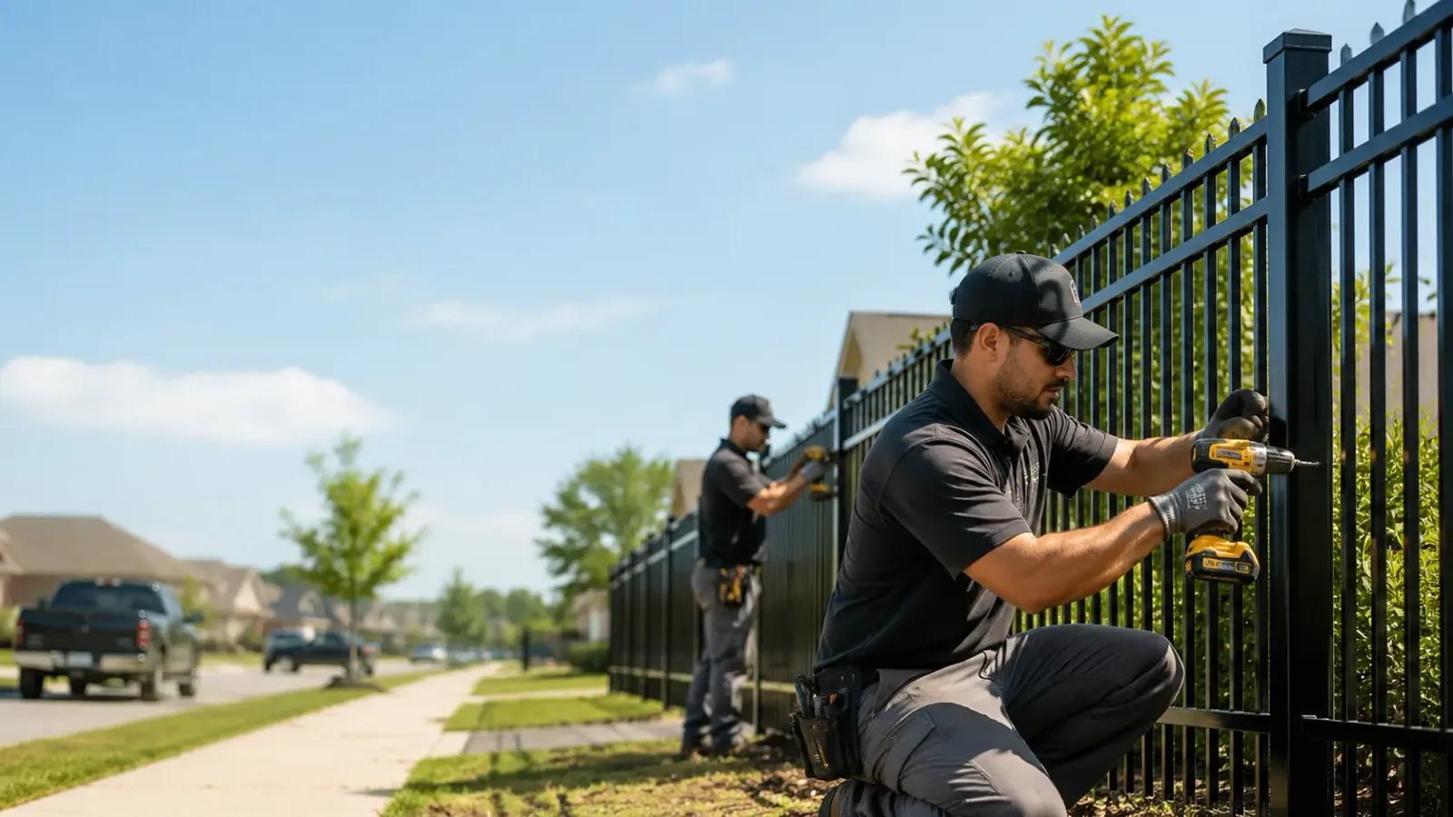 Metal Fence Installation in Hernshaw, WV
